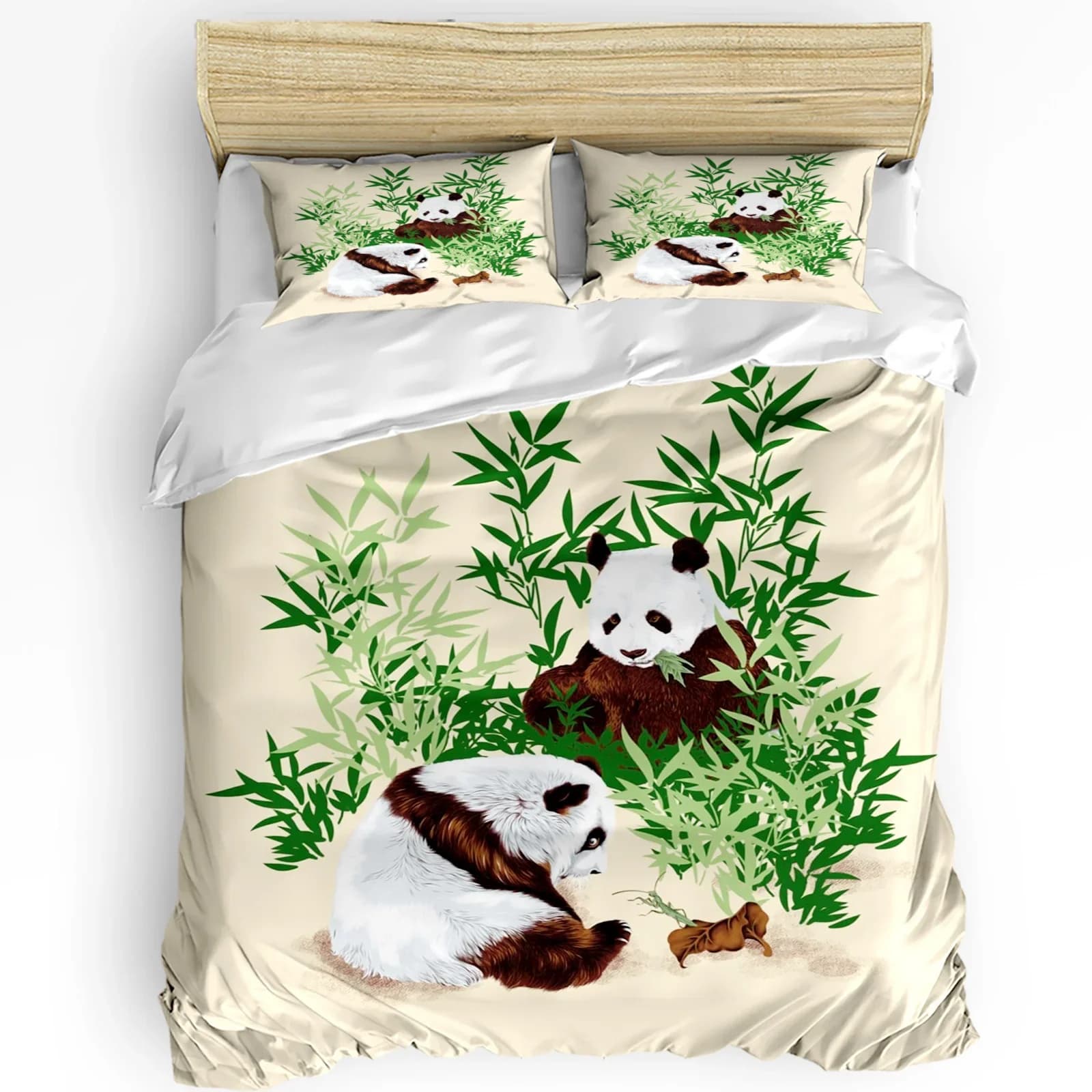 Set biancheria da letto in stile cinese Plum Blossom Gazza Carpa Set copripiumino Set biancheria da letto personalizzata 3 pezzi Copripiumino Letto matrimoniale Tessili per la casa