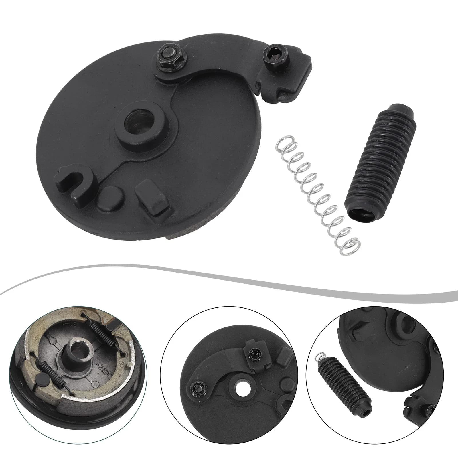 For Ninebot E2 Electric Scooter Drum Brake Replacement Drum Brake For Scooter Scooter Part Pack Size 10*10*5cm