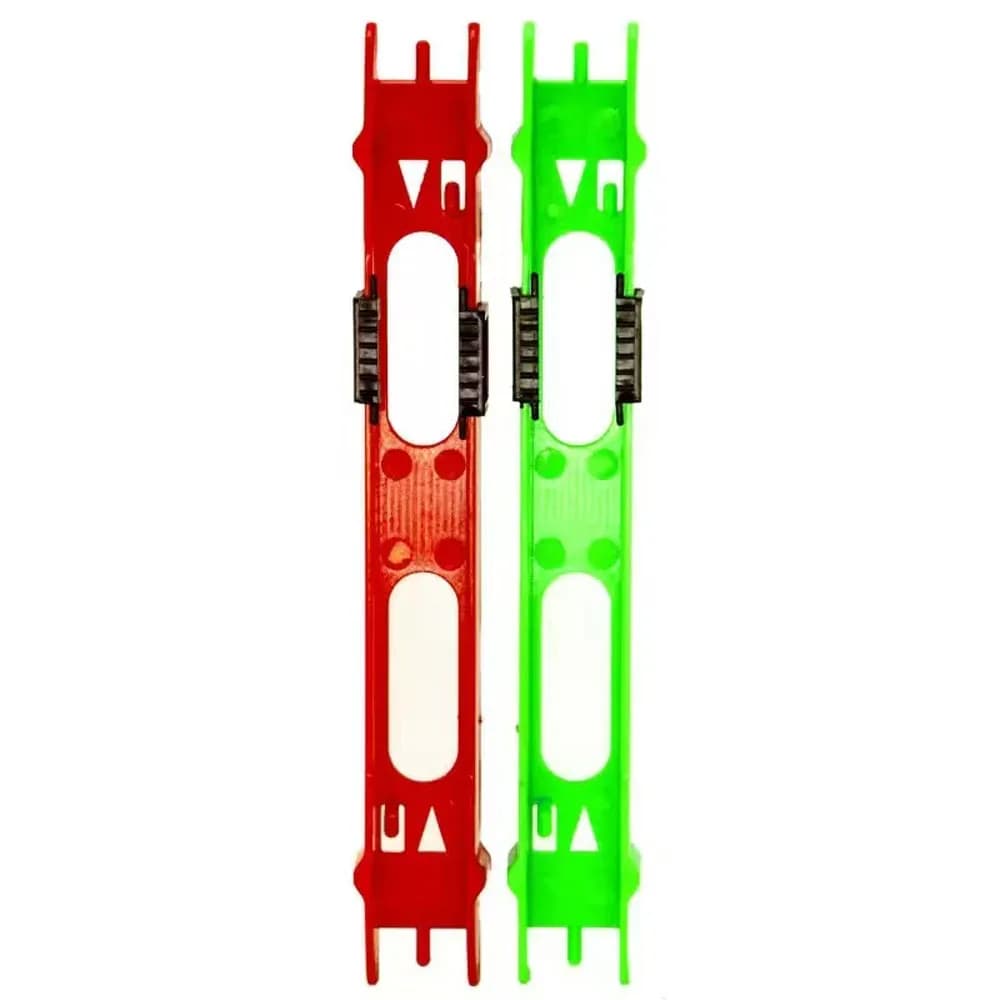 Set di 10 Bobine in Plastica per Avvolgere Lenza da Pesca, Disponibili in Due Colori, Accessori per la Pesca