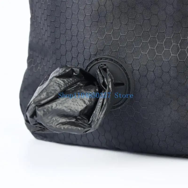 652F Multifunctional Pet Carriers Belt with Detachable Water Bottle Pocket Waste Bags