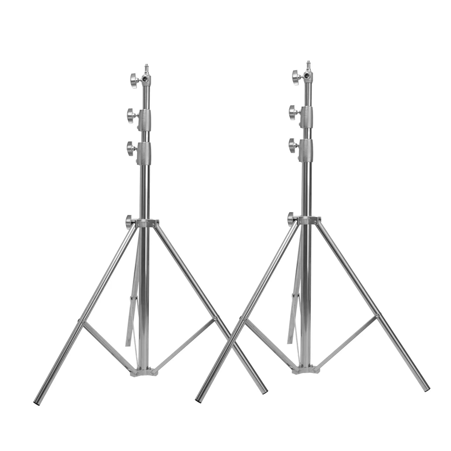280 cm stainless steel photo resistant video studio tripod, large and durable support for Softbox flash spot lamp for photo