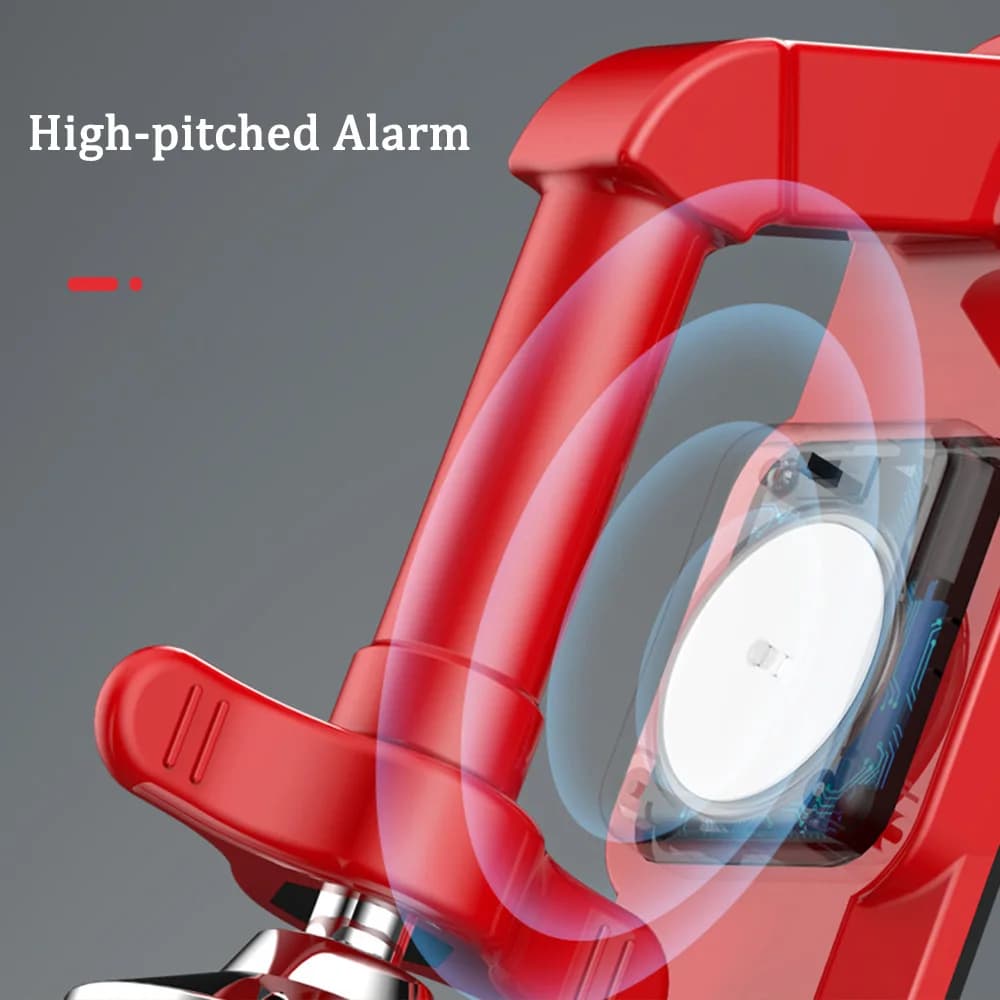 Blocca Porta Elettrico a Batteria con Allarme Portatile per la Sicurezza Femminile - Sistema Antifurto
