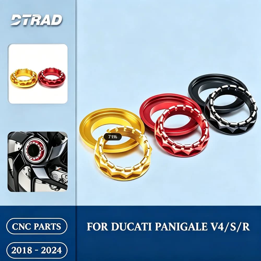 CNC Aluminum Racing Rear Wheel Axle Nut Fit Ducati Panigale V4 S R 2018-2024 Motorcycle Accessories