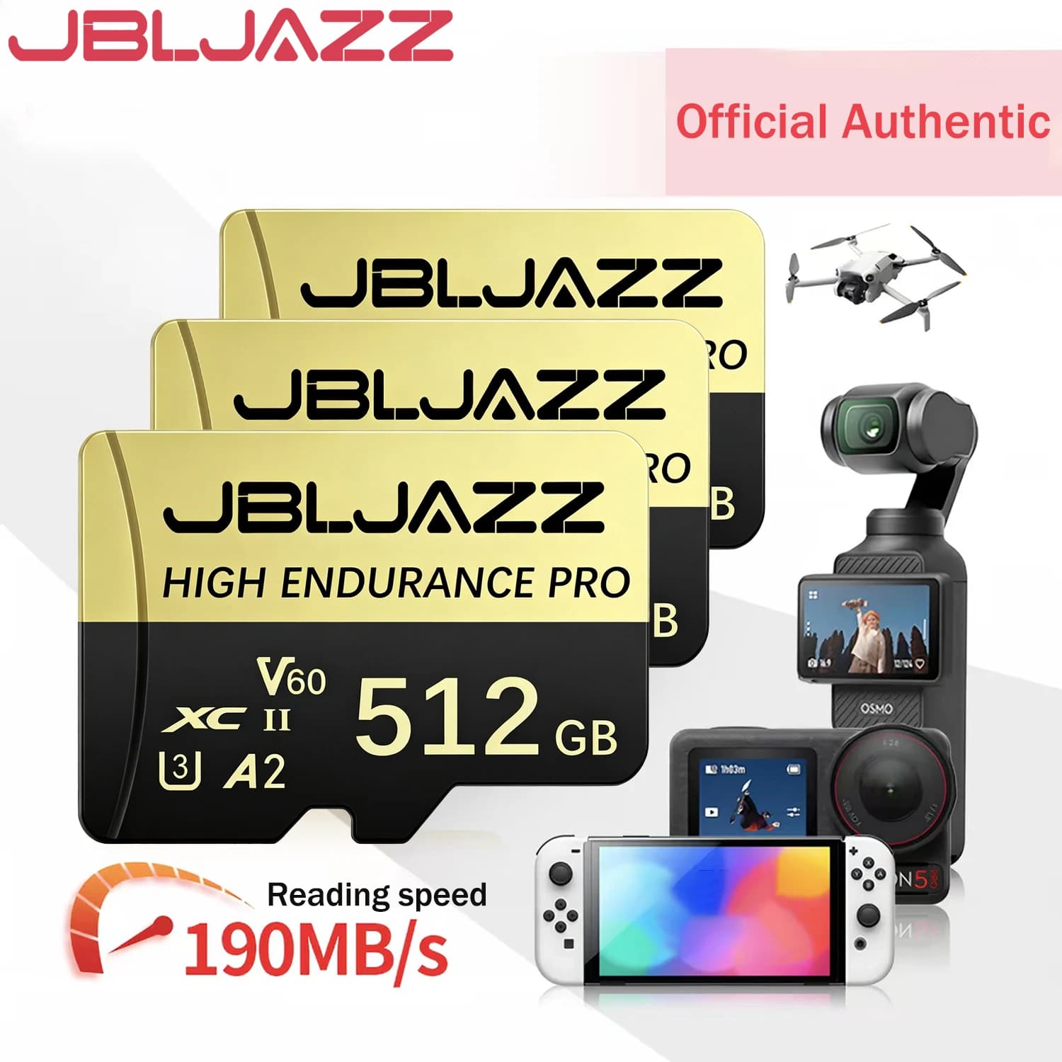SD Card 512GB 256GB Micro SD Memory Cards For Nintendo Switch Action Camera Drone C10 U3 V60 High Speed 4K Video TF Flash Card