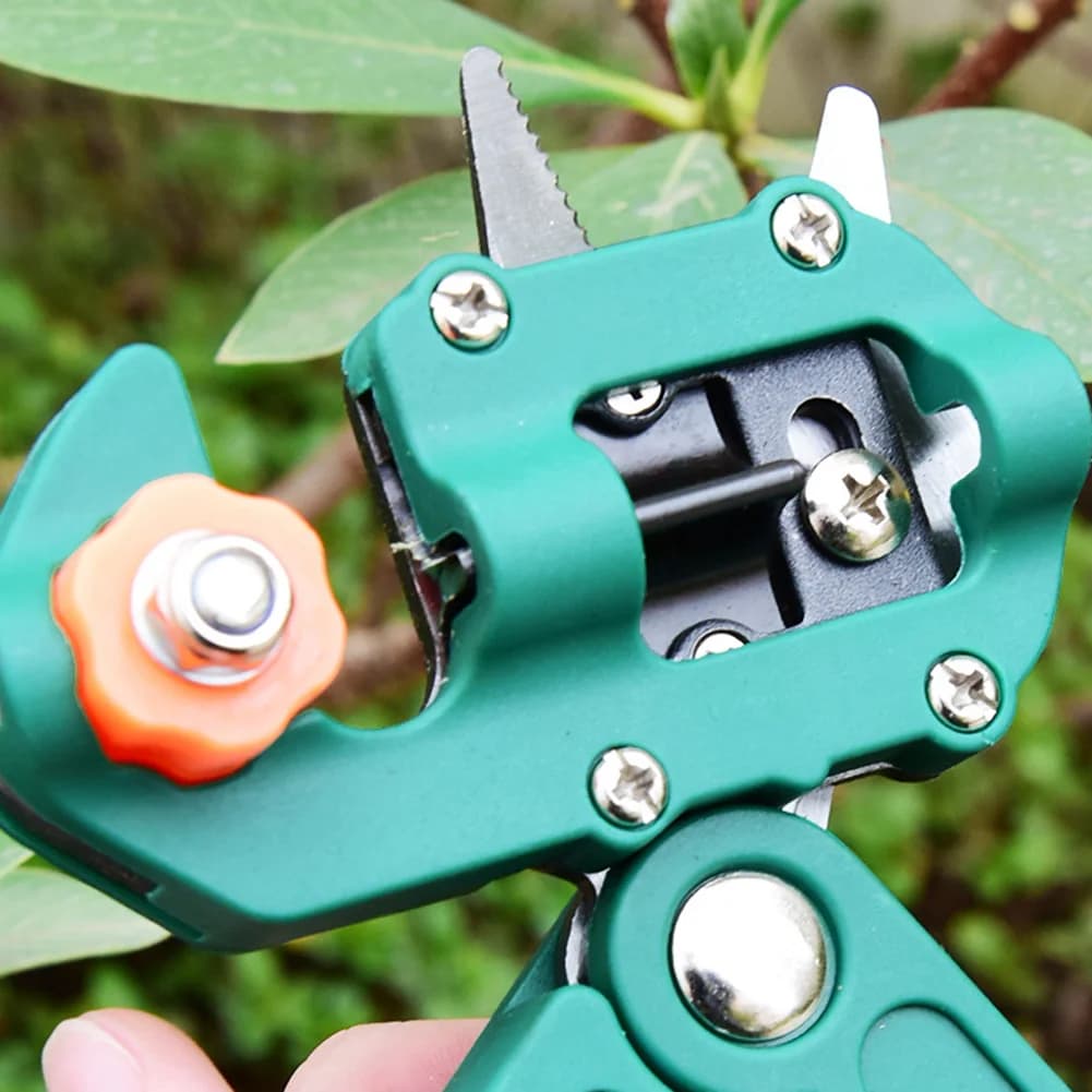 Set di Forbici Professionali per Innesto e Potatura da Giardino, Cesoie per Innesto, Forbici per Vaccinazione Alberi, Coltello da Potatura