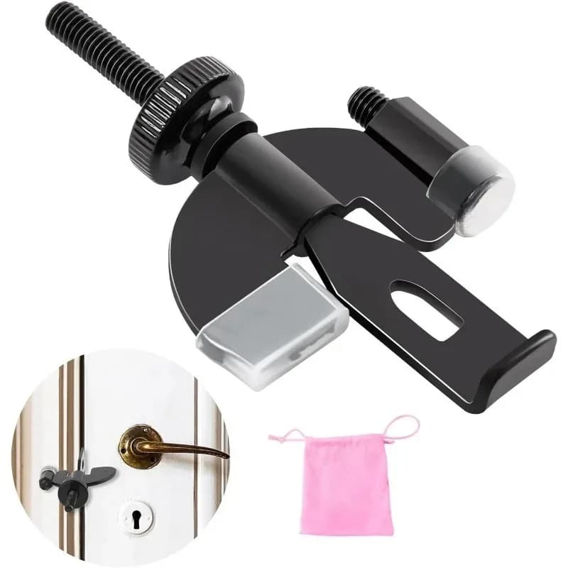 Hotel da viaggio Privacy portatile R Hardware per porta Chiusura sicura Tappo antifurto Getto per porta Serratura per porta Fermaporta di sicurezza