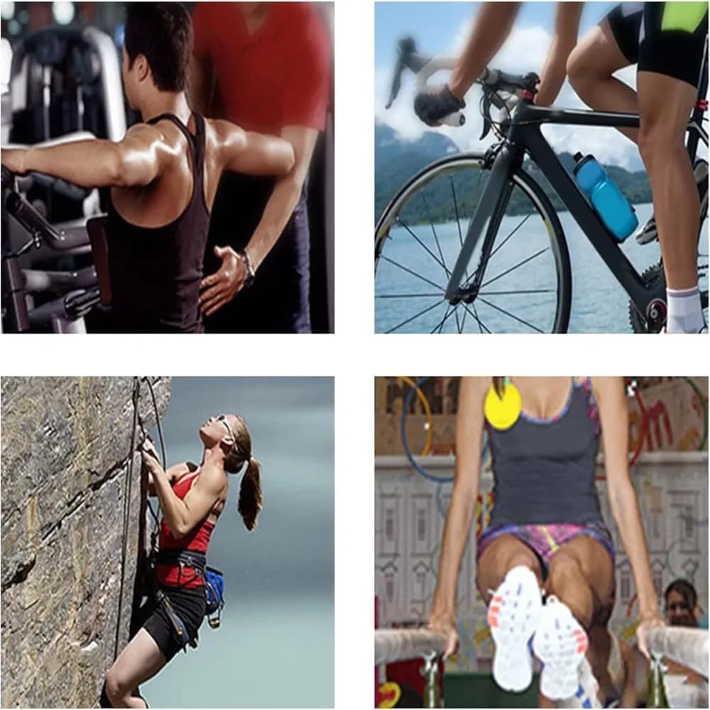 Elastic Full Palm Pad Half Finger Gloves M/L/XL Weight Lifting Gloves Cycling Gloves Gym Use