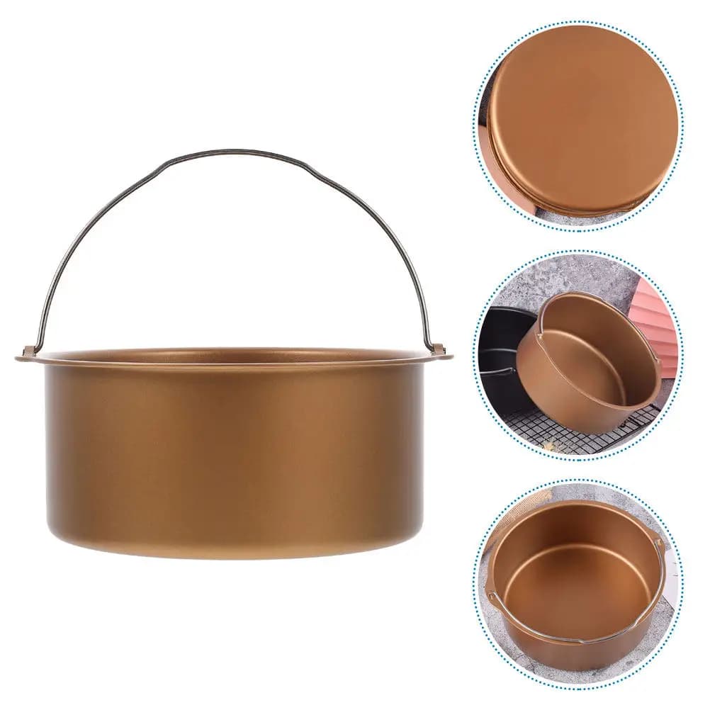 Professional Cake Moulding Set, Air Frying Accessories, Resistent Anti-Factor Knitches, Cake Pads, Pizza, Bread, Oven Tools