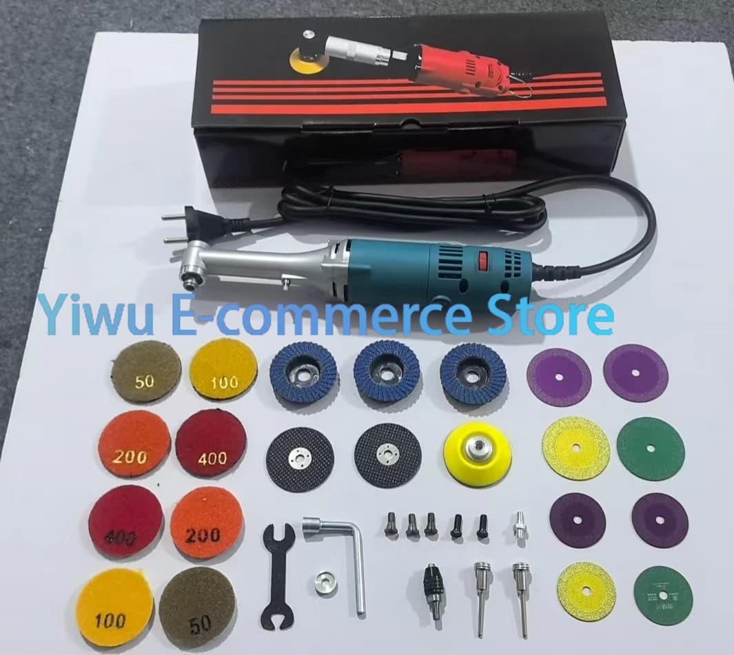 Lama da taglio smeriglio da 600 W per brasatura trapano elettrico lama per sega bella cucitura trasparente fetta di marmo giada piastrelle di ceramica foglio per incisione
