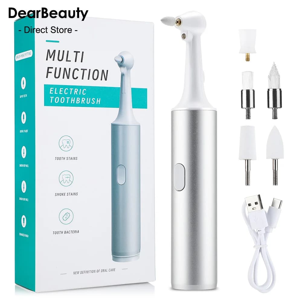 Electric tooth polisher Dental Scaler Multifunctional Macchie Plaque Removal Detergent Toothbrush for teeth whitening