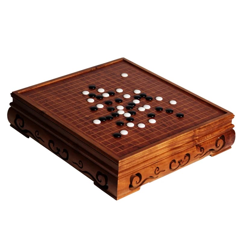 High-end genuine solid wood adult Yunzi Go board set, black and white backgammon children's beginners