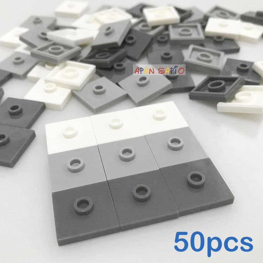 50 pz FAI DA TE Building Blocks Sedile Convesso Mattoni 2x2 Punti Educativi Giocattoli di Plastica per I Bambini Compatibile Marche Regali Per Bambini 87580