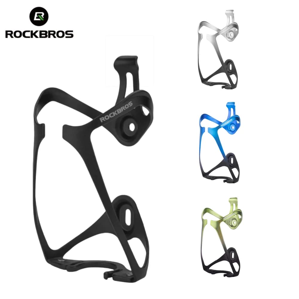 ROCKBROS portaborraccia per bicicletta in lega di alluminio, portaborraccia per moto elettrica invertito, attrezzatura da ciclismo