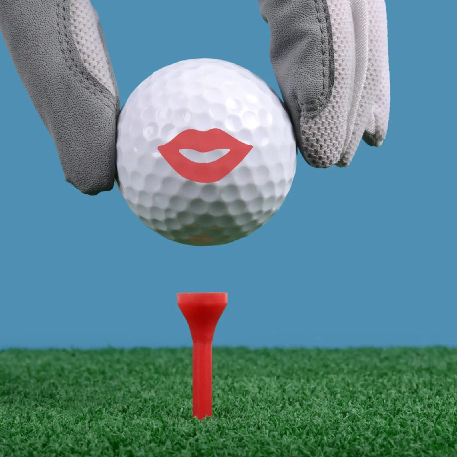 Funny Ball Marker Golf Marking Kit Badge Stamp Cool Gifts for Golfer Tool Accessories