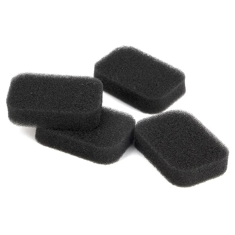 8/20/50 paia DeVilbiss respiratore macchina DV54/55/56/57 accessori universali CPAP sostituzione schiuma nera e filtri bianchi