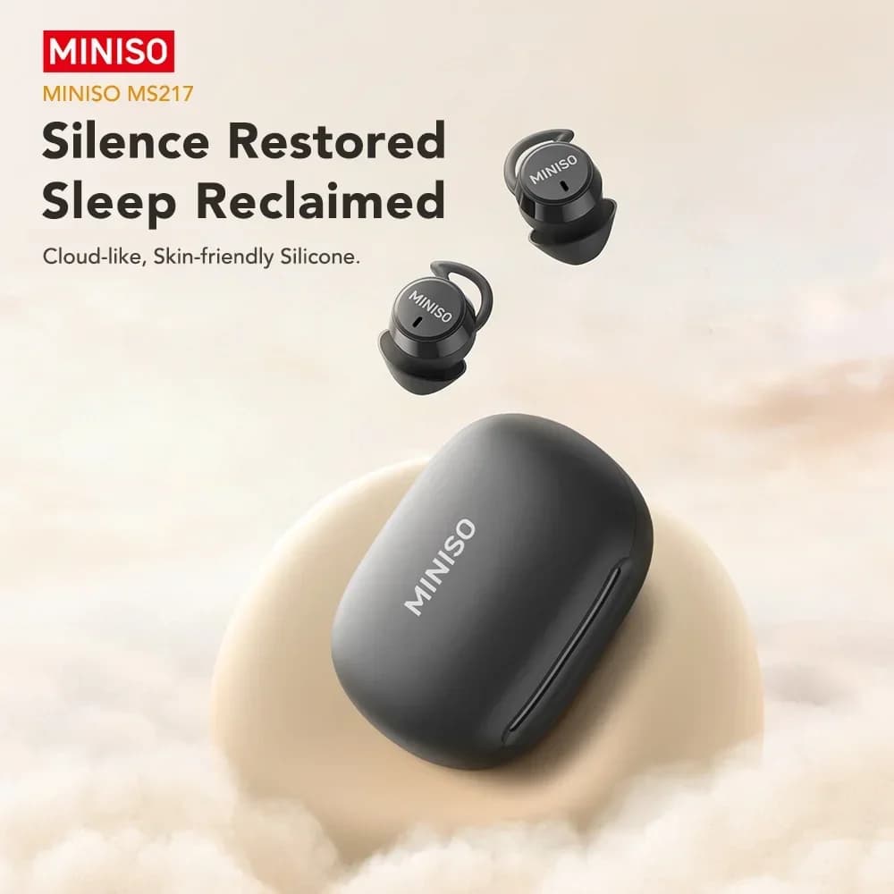 MINISO MS217 Sleep Aid Headphones Bluetooth Earphone AI Translation Earbuds in-Ear Wireless Headphones Sleep Friendly