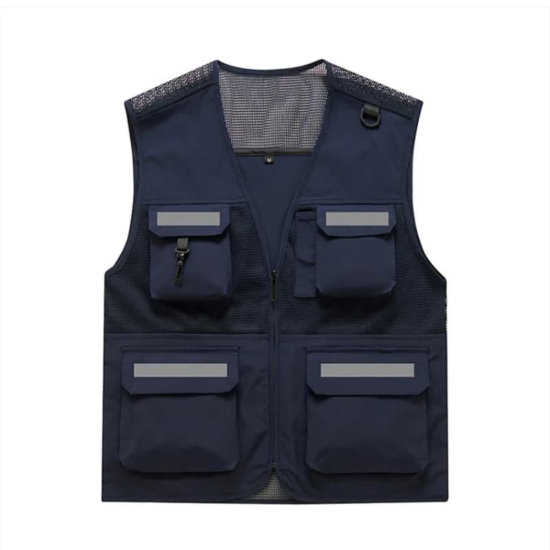 Mesh Multi-pocket Vest,outdoor Activities, Rock Climbing, Hiking, Camping, Fishing, Mountain Climbing, Travel, Reflective Vest