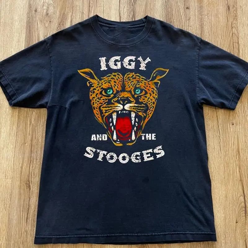 Vintage T-shirt The Stooges Concert S 235XL 9D890