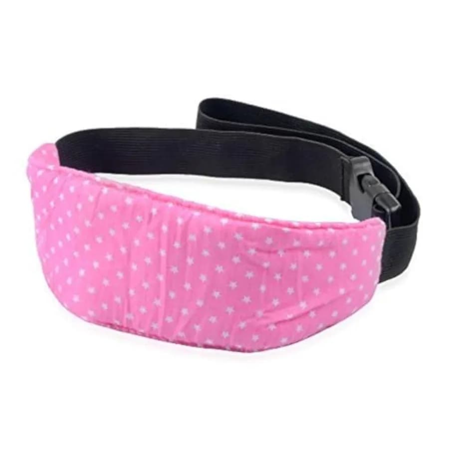 Luckyiren Head Support for Stroller Car Seat - Head Band Strap Headrest for Sleeping Traveling for Toddler Child Baby Infant- P