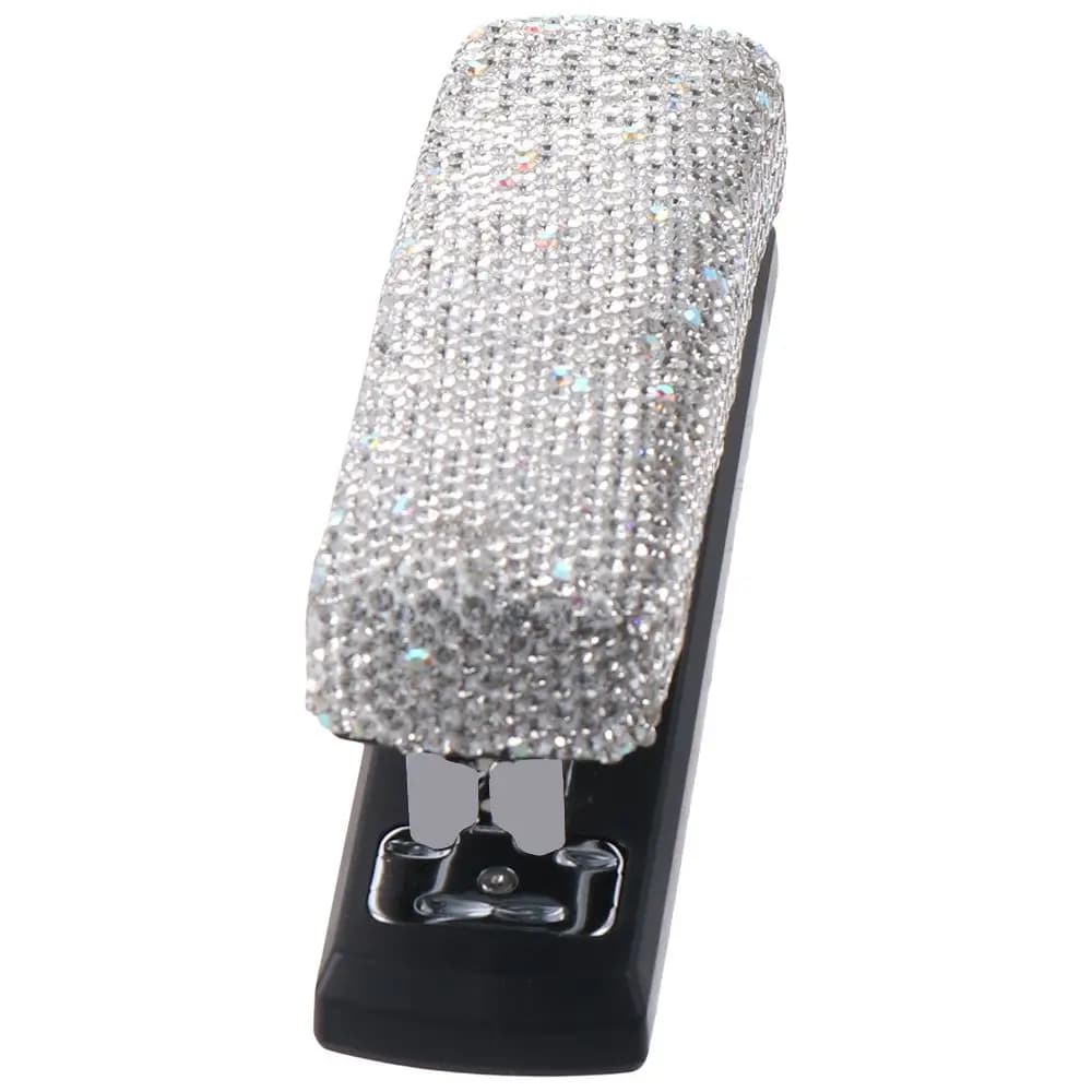 Cucitrice per cristalli di strass cucitrice per ufficio cucitrice per diamanti Kit di cancelleria per ufficio grazioso accessorio da scrivania Bling elegante