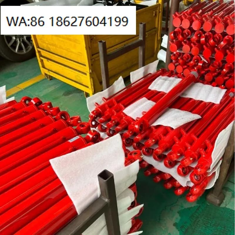 Factory Custom Telescopic Cylinder | Double Acting Piston Rod Hydraulic Spare For Dump Truck Construction Replacement Working Eq