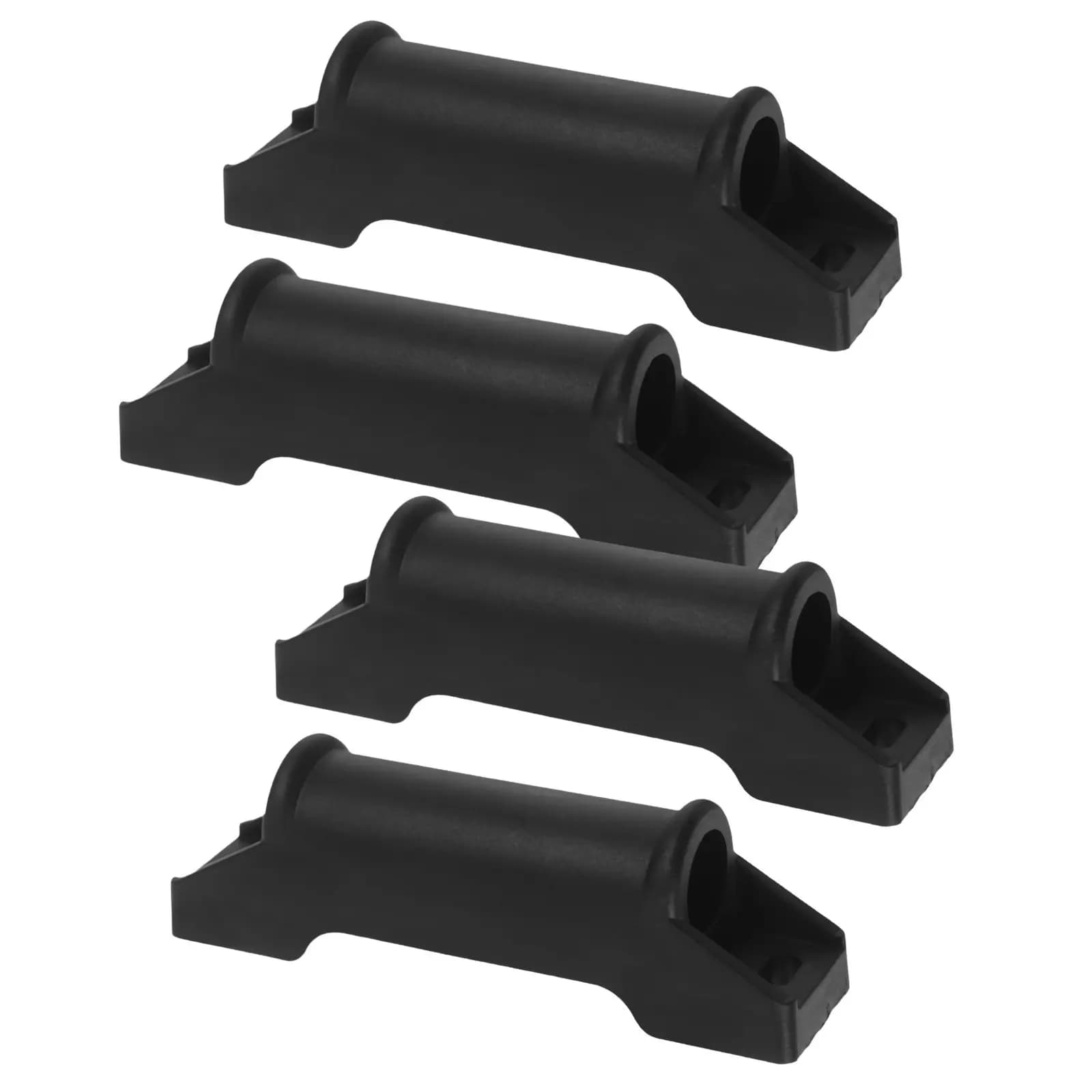 4 Pezzi Cuscinetti Scorrevoli per Poggiapiedi per Sedia da Gaming Reclinabile, Accessorio Ergonomico Confortevole per Seduta, Ricambi per Sedia da Ufficio e Scrivania