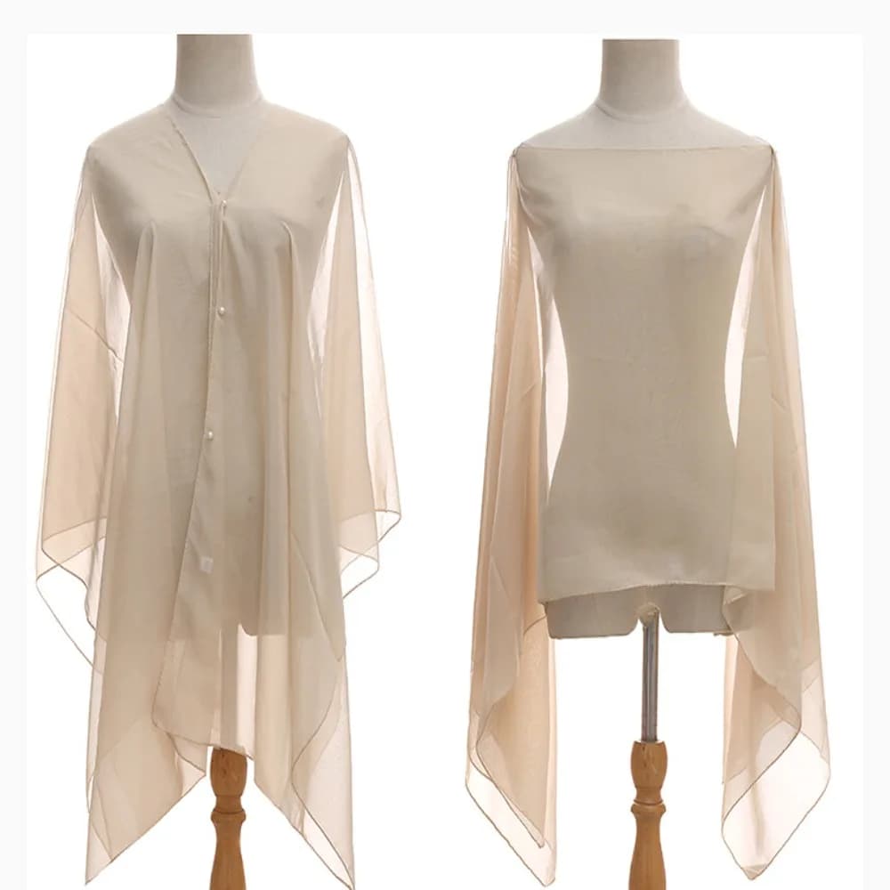 Sciarpa scialle tinta unita moda lusso resistente al sole copricostume da spiaggia traspirante primavera costumi da bagno caftano top da donna
