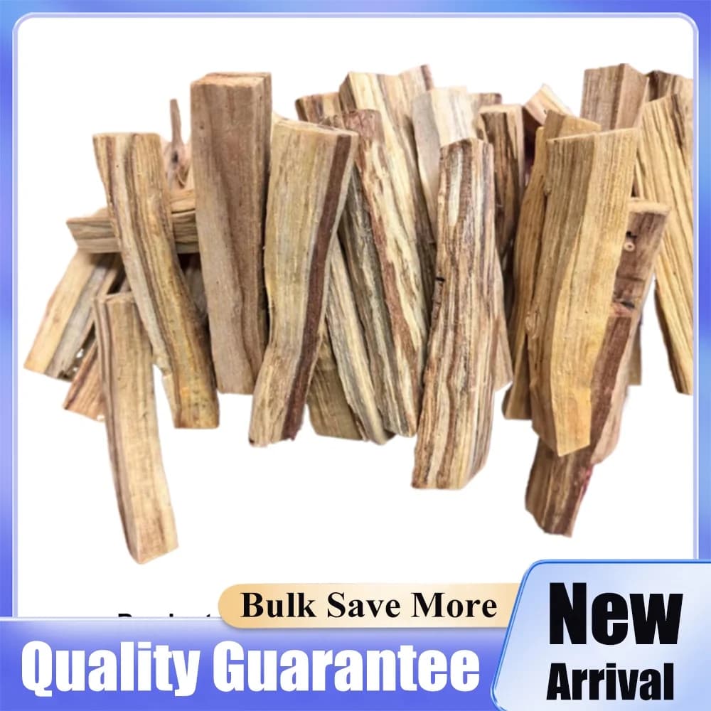 Palo Santo Wooden Aroma Diffuser Stick Purifying Healing Natural Crude Wood Strips for Home Living Room Office