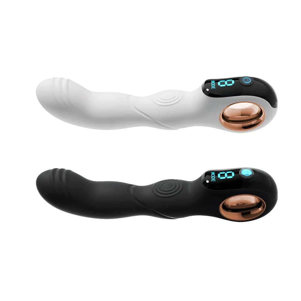 Vibratore per punto G per donna, stimolatore del clitoride, plug anale, massaggio della prostata, plug per il sedere, masturbatore femminile vibrante, giocattoli sessuali per adulti
