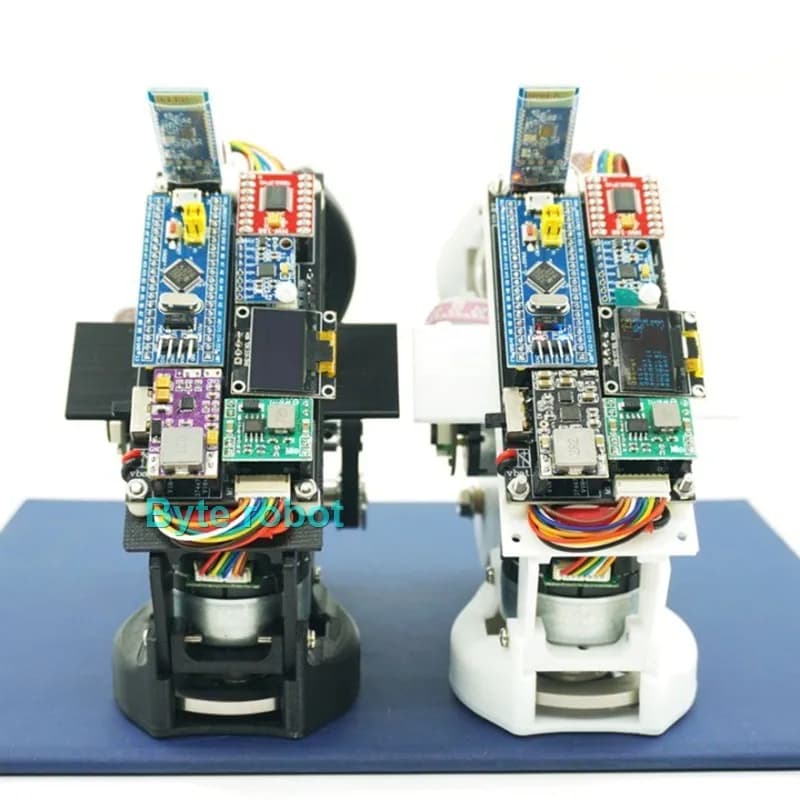 1WD Monociclo Auto Auto Bilanciamento O-Tipo Ruota Singola PID App Algoritmo di Controllo RC Serbatoio Della Bicicletta PER STM32 Programmabile Robot Auto