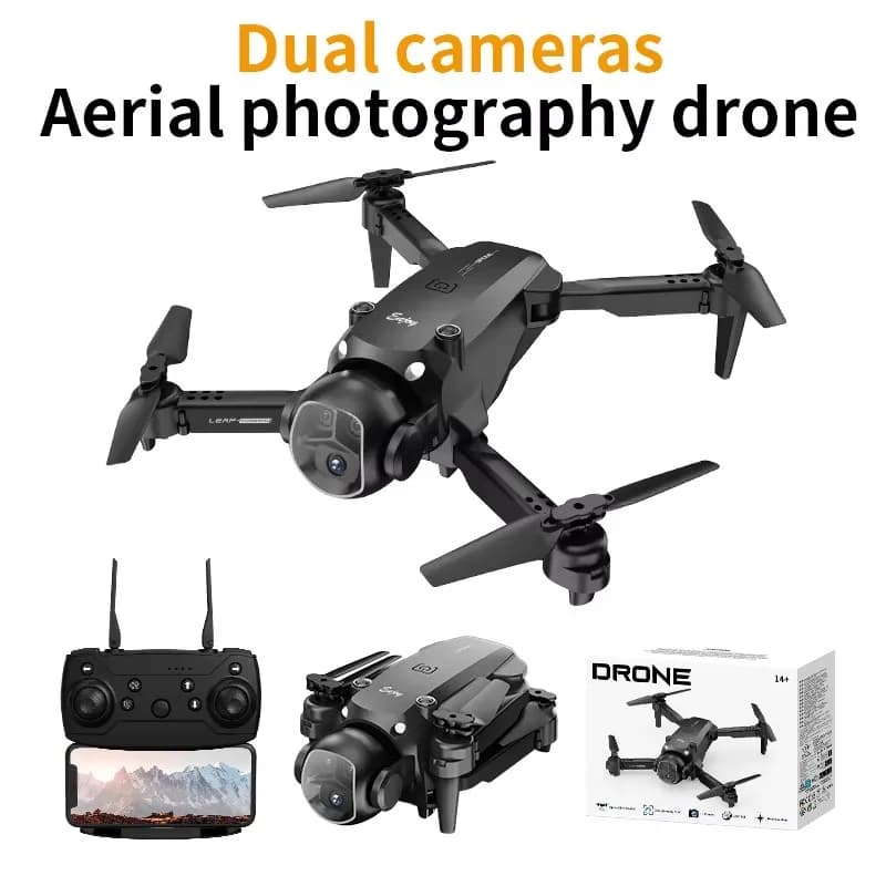 Drone H20: four-axis flying toy with folding remote control with double lens design + optical flow + six-axis gyroscope