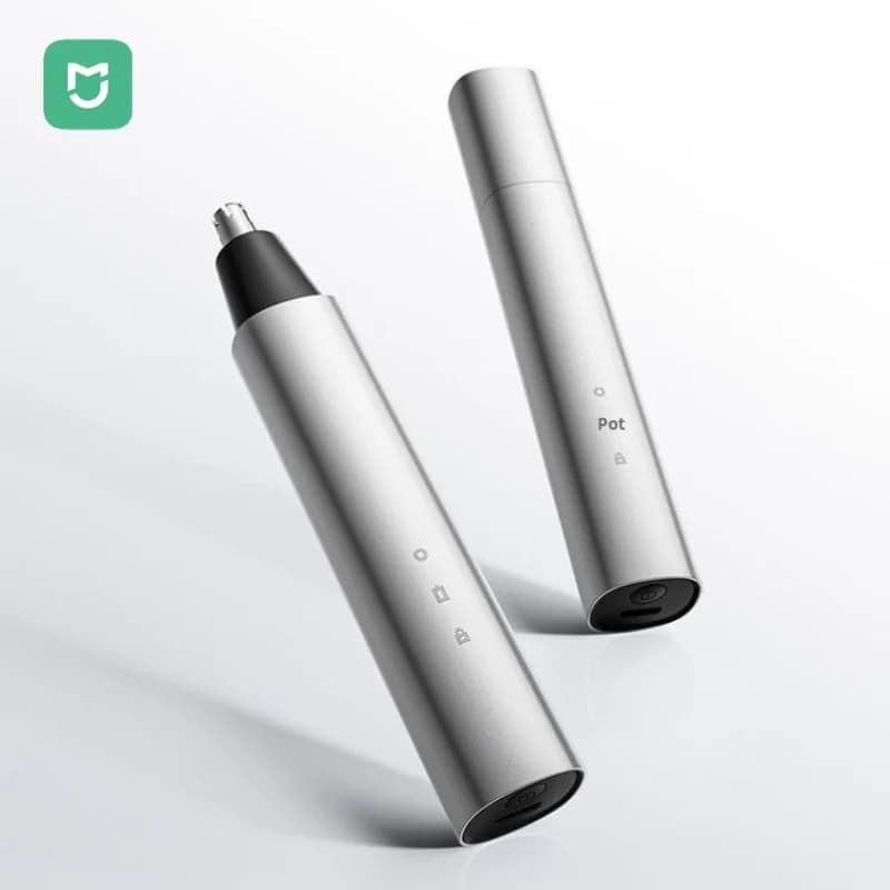 Mijia Nose Hair Trimmer Pro - Men's Charging Cleaning Nasal Hair Shaving Tool for Beard and Eyebrow Trimming