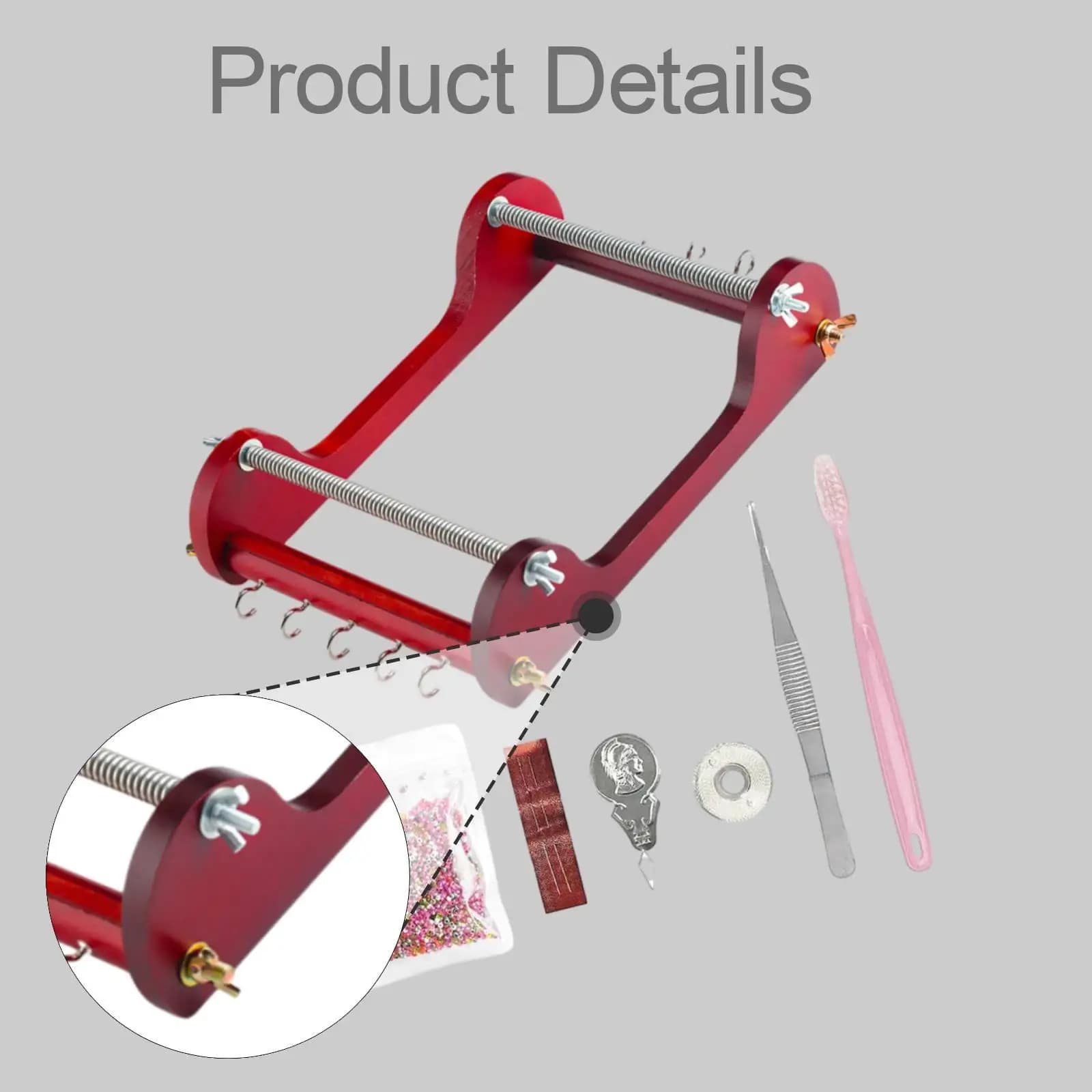 Wooden Beading Loom Crafting Bracelets Making Hobby Beading Supplies DIY Bracelet Loom for Jewelry Making Bead Weaving Loom