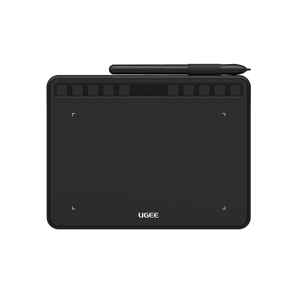 Tavoletta grafica UGEE S640 Tavoletta grafica da 6,3 pollici Inclinazione 60 ° Penna Tablet Digital Art Pad livello 8192 per PC OSU Android Windows Mac