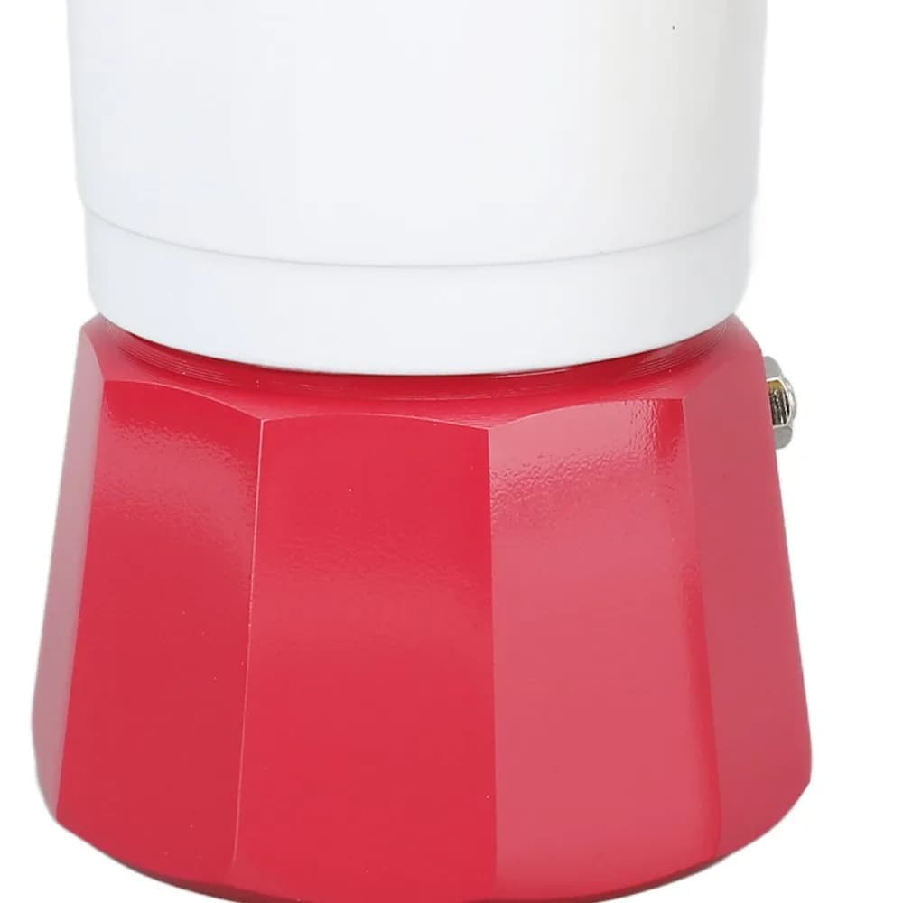 Caffettiera Moka in Lega di Alluminio, Design Colorato per Piano Cottura, Caffettiera Moka Resistente