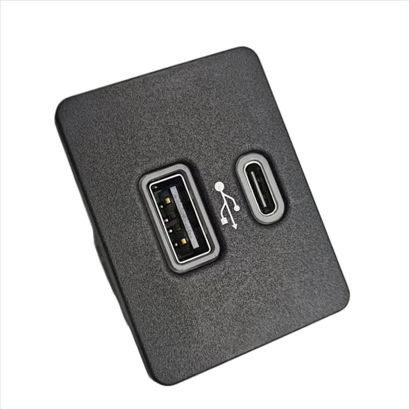 AB56-ML3Z19A387D Dashboard USB Port Plug USB Charger Module For Ford F-150 2020-2023
