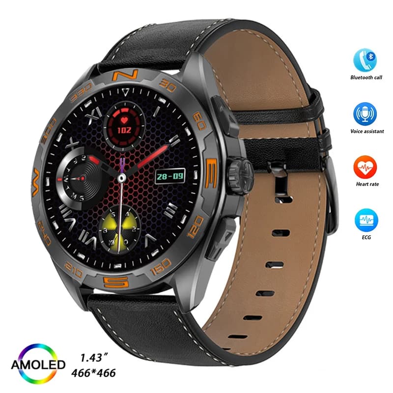Smartwatch DT M1 for Men and Women, Digital Watch with AMOLED Screen, Bluetooth Calls, Electronic Bracelet