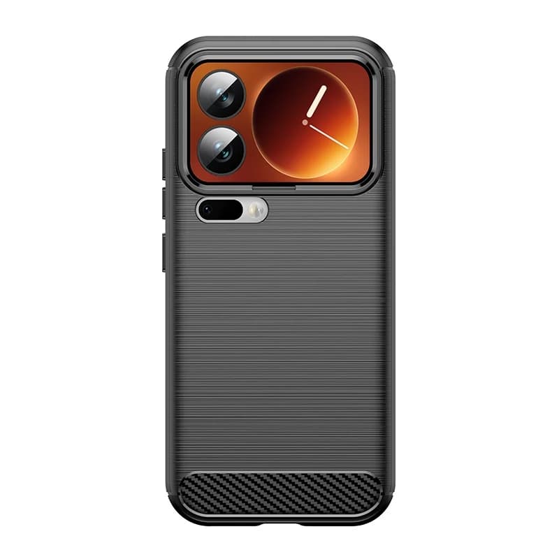 Per Xiaomi Mi 17 Pro Max Custodia Cover Xiaomi 17 Pro Capa Antiurto Telefono Paraurti Armatura In Fibra di Carbonio Posteriore TPU Morbido Fundas Xiaomi 17