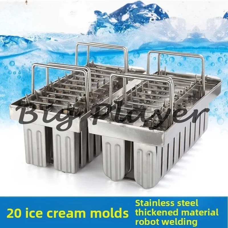 Stampo per gelato in acciaio inossidabile Stampo per ghiaccio Stampo per ghiaccioli fai da te