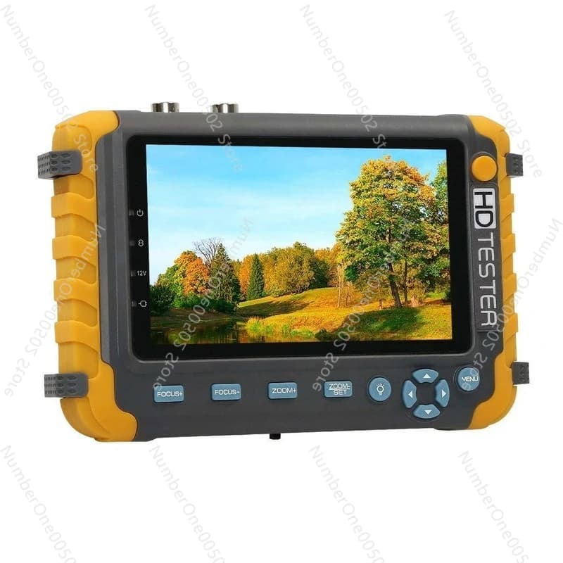 Tester per monitor video HD da 5 pollici AHD TVI CVI ibrido con ingresso VGA HDMI per installazione telecamera CCTV ​