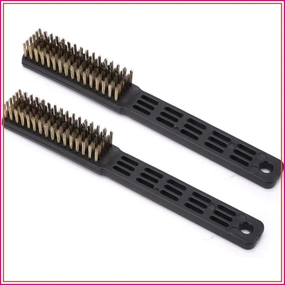 Bowling Shoe Brushes, Remove Dust & Grit, Improve Slide, 2-Pack