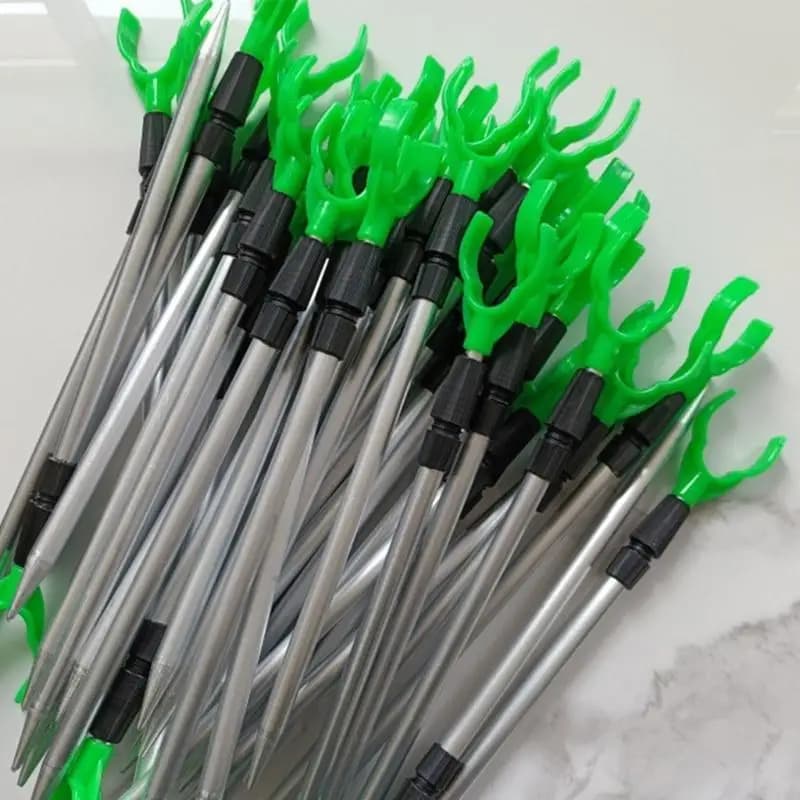 Accessori per pesca Asta regolabile Stand Giaccia pesca per esterni portatili 69HD