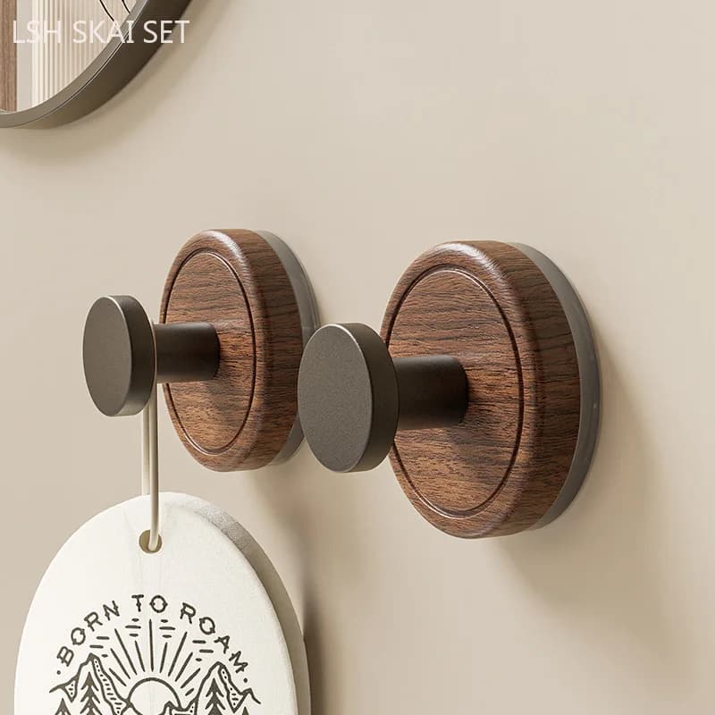 2/4PCS Ganci a ventosa in plastica Porta posteriore non perforata Ganci per cappelli Accessori per il bagno Ganci per asciugamani Strumenti per la conservazione della casa