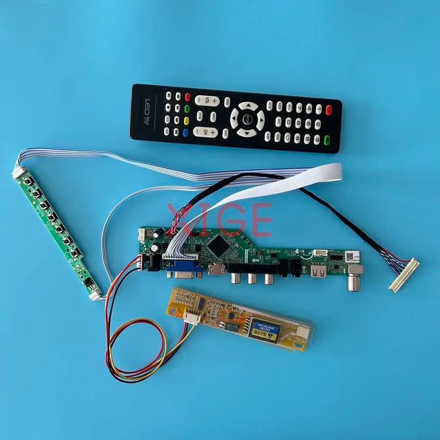 Per LTN154AT10 LTN154AT09 LTN154AT01 LTN154AT07 Kit scheda controller a matrice 1-CCFL LVDS 30 pin 1280x800 1280*800 HDMI + VGA + AV + USB