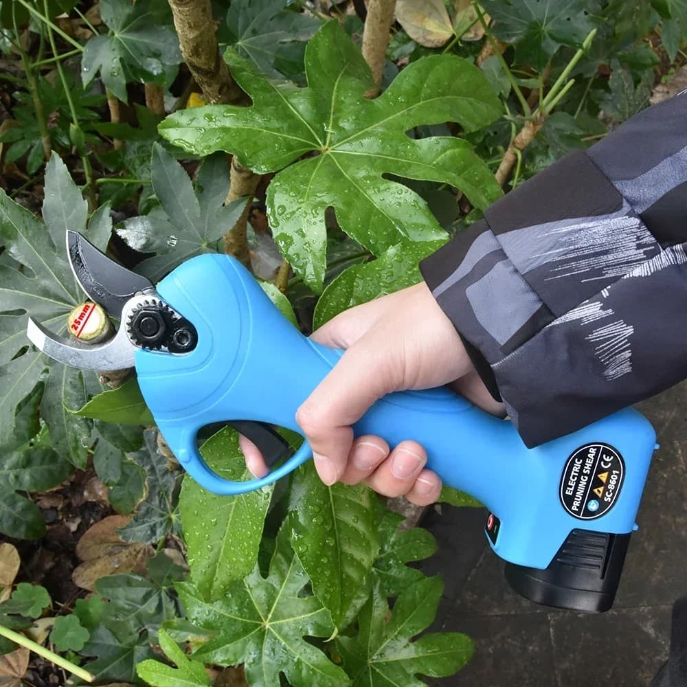 l 16.8V Battery power Lithium-ion pruning shears Efficient Bonsai electric shaft coppers Electric garden tools SC-86