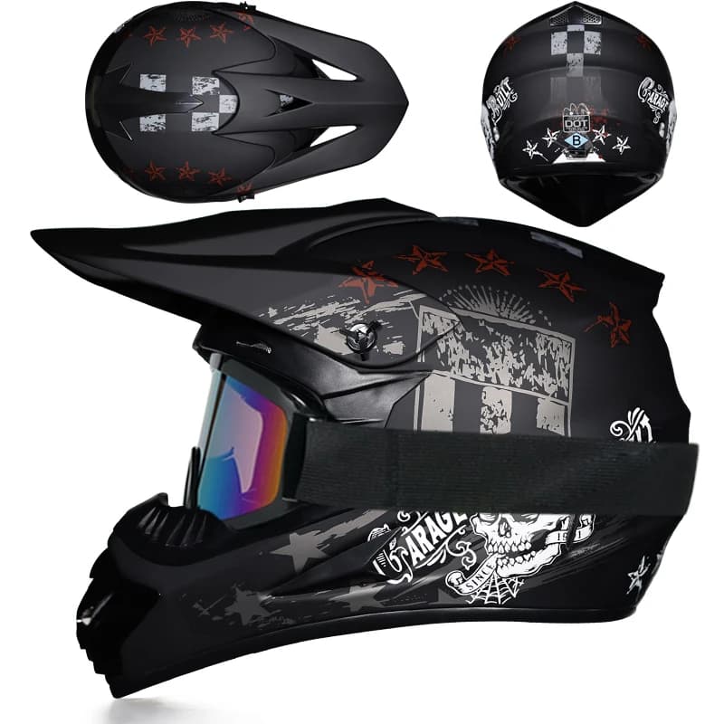 Road helmets offroad-202, full helmets for men and women, kart, rally bike, mountain bike, helmets for all seasons