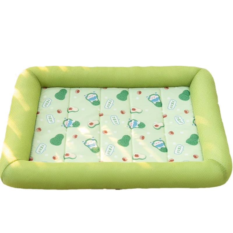 Spring and Summer Cool Sandwich Dog Bed for Small and Medium-Sized Dogs, Four-Season Cooling Mat, Cat Bed, Pet Supplies