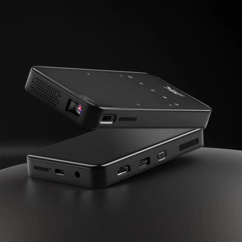 Aome 2025 Prodotti di tendenza portatili, proiettore con caricatore tascabile S90 Ultimo mini proiettore tascabile DLP 3D Home Theater Android HD 4k