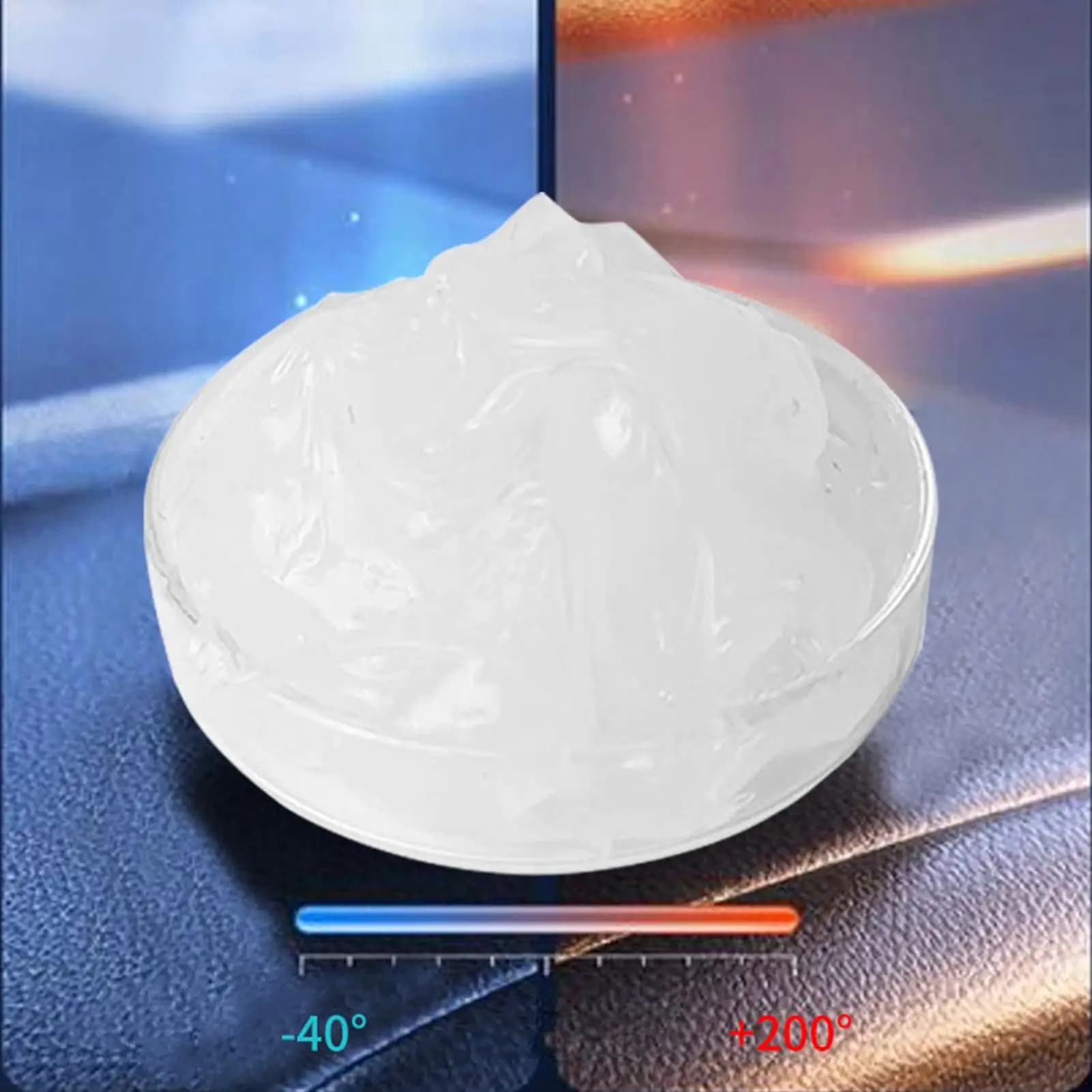 Lubrificante impermeabile con anello di tenuta a O per macchina da caffè Attrezzatura da bagno Grasso siliconico alimentare resistente alle alte e basse temperature
