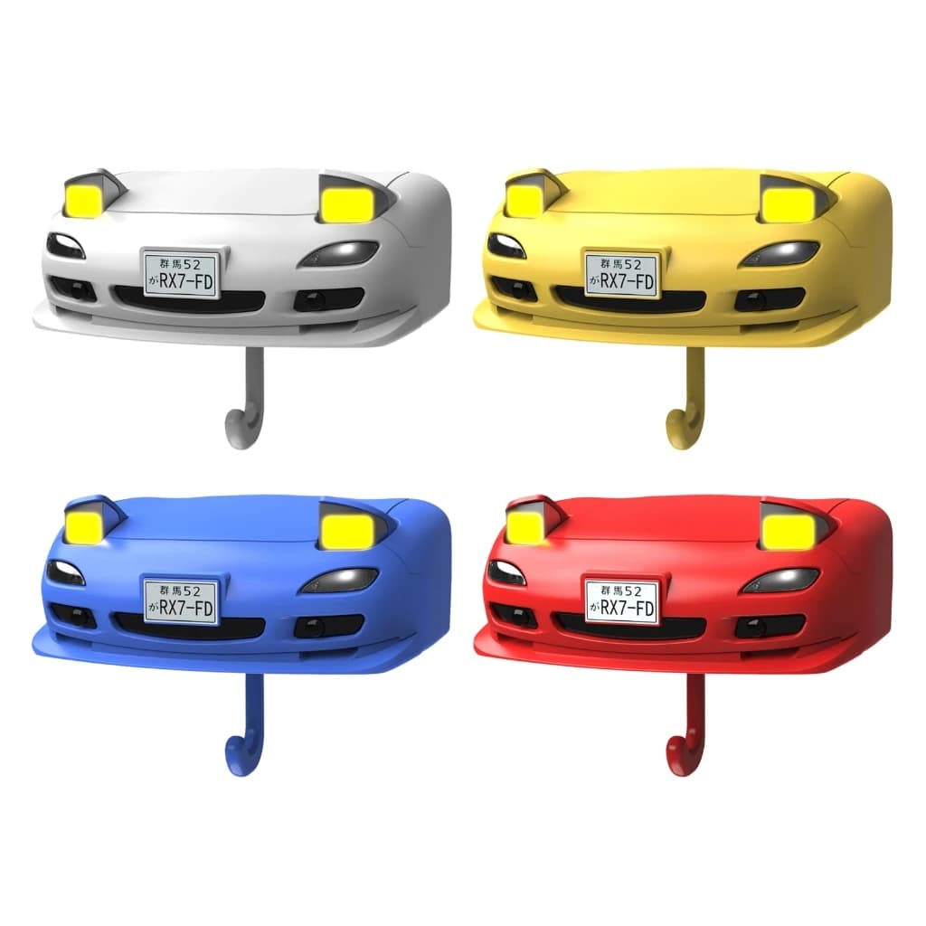 Portachiavi con luce ribaltabile per auto Portachiavi multifunzione con luce ribaltabile automatica Installazione semplice Ideale per regali festivi e decorazioni di case